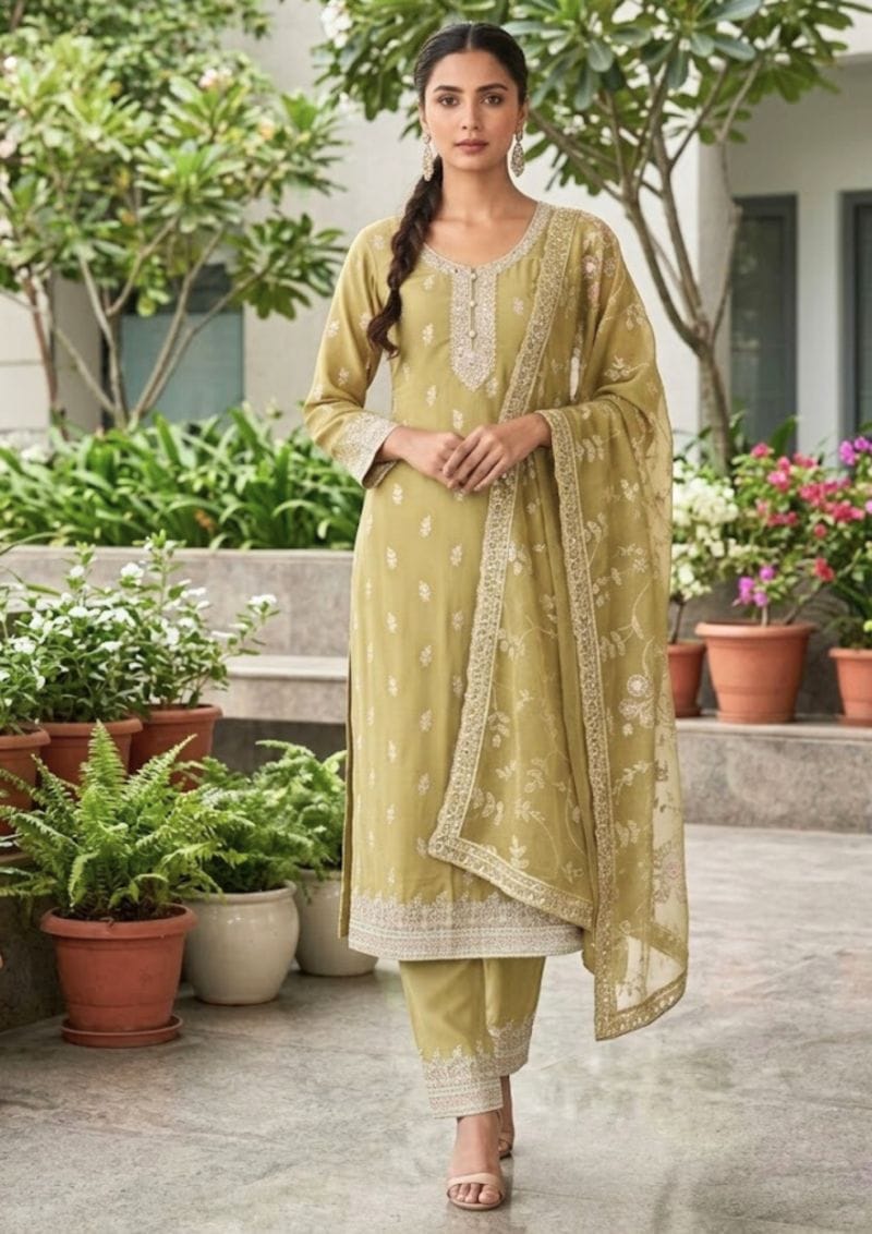 black printed cotton kurta set with tie and dye dupatta